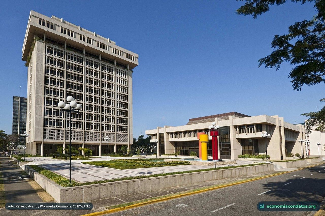 Headquarters of the Central Bank of the Dominican Republic in Santo Domingo